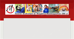 Desktop Screenshot of motopaedie-verband.de
